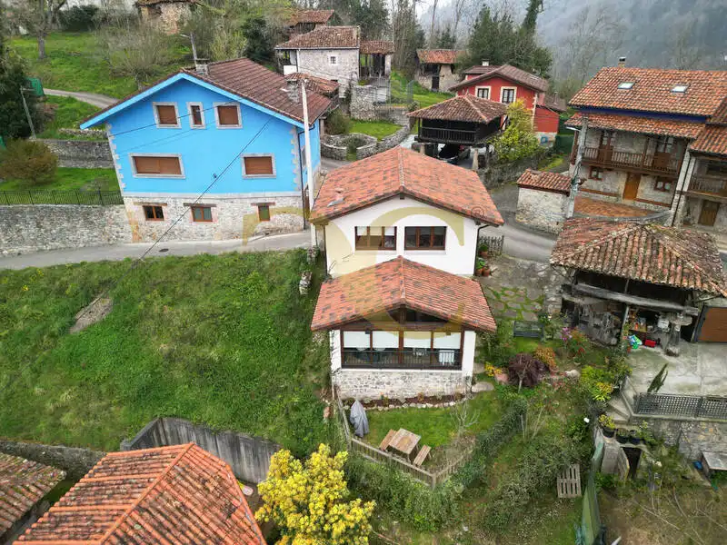 Vista exterior de Casa o xalet en venda en Cangas de Onís amb Calefacció, Jardí privat i Terrassa