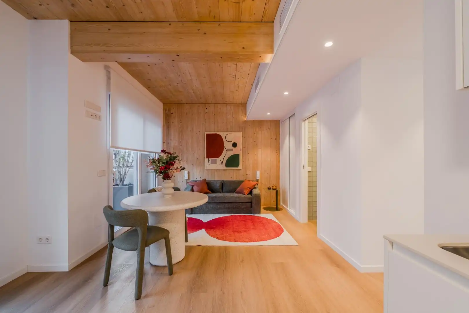 Sala de estar de Apartamento de alquiler en Arganzuela
