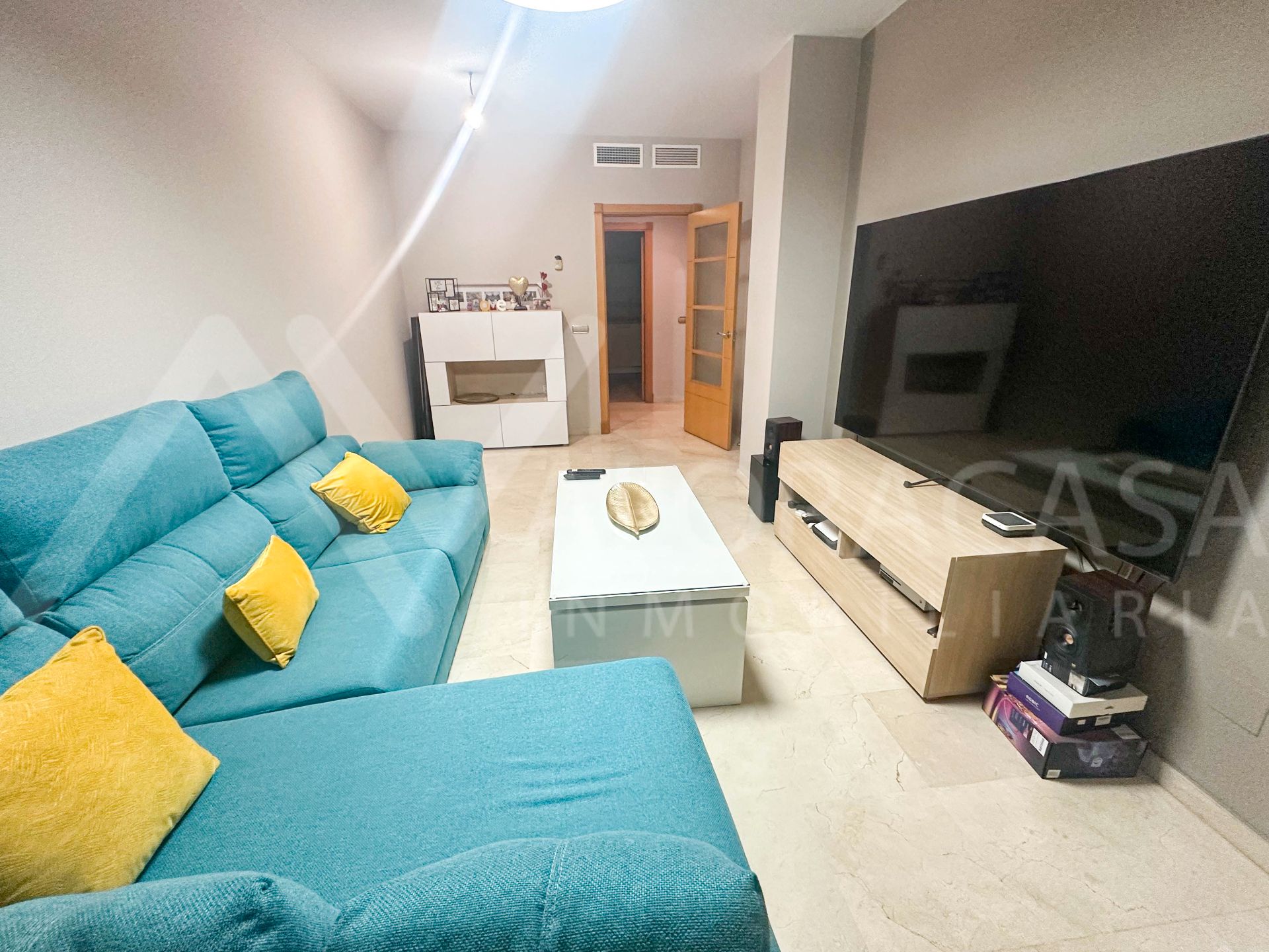 Sala de estar de Piso en venta en Málaga Capital con Aire acondicionado, Terraza y Trastero
