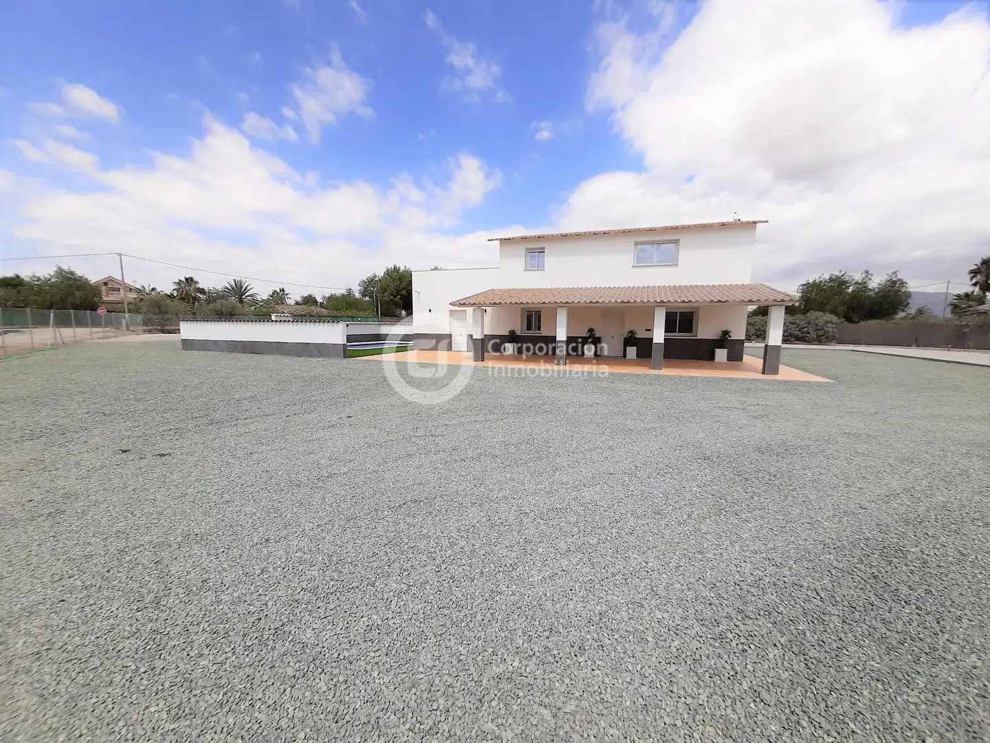 Vista exterior de Casa o chalet en venta en Puerto Lumbreras con Aire acondicionado, Calefacción y Jardín privado