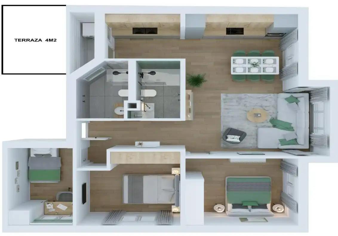 Apartamento en venta en  Palma de Mallorca con Aire acondicionado y Balcón