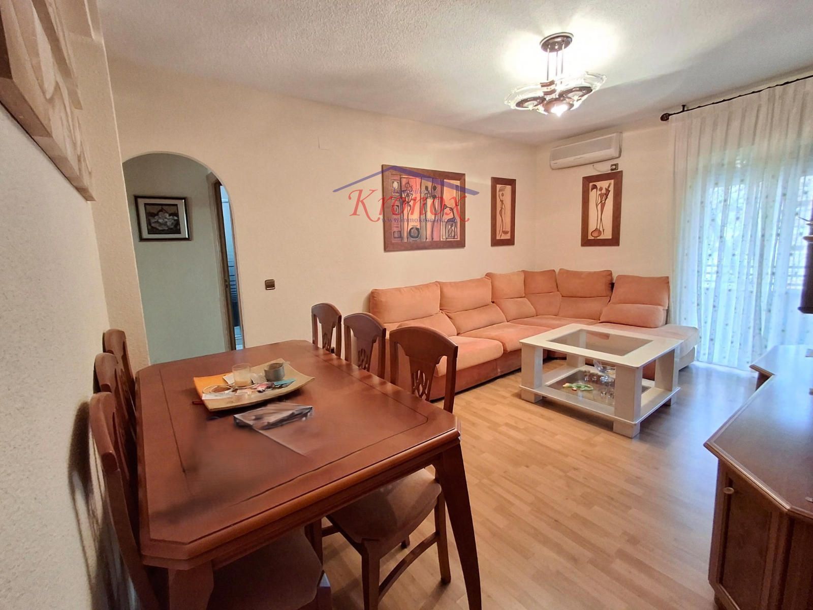 Living room of Flat for sale in  Madrid Capital  with Air Conditioner, Heating and Terrace