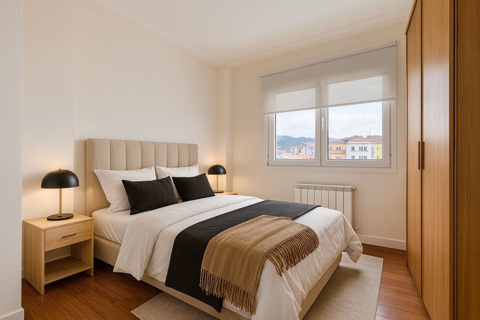 Bedroom of Flat for sale in Bilbao   with Heating and Furnished