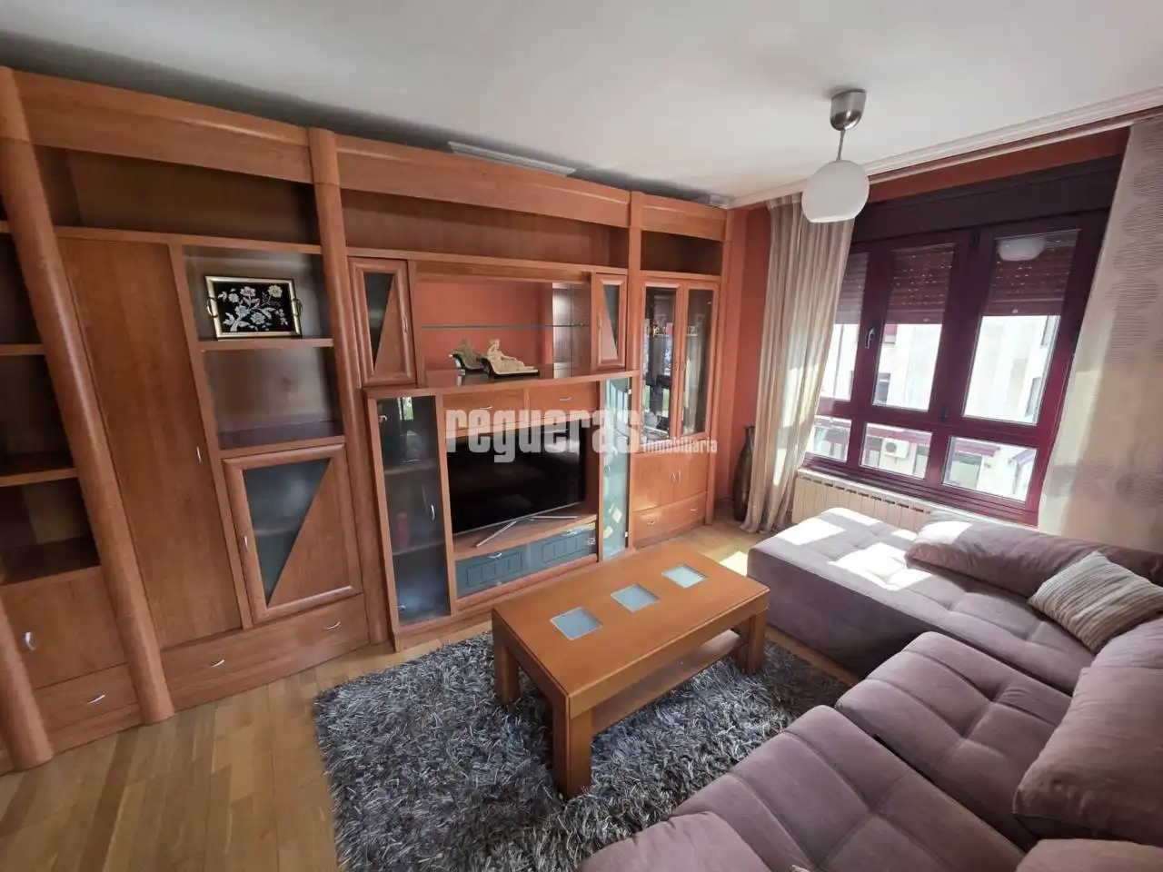 Living room of Flat for sale in Corvera de Asturias  with Heating, Storage room and Furnished