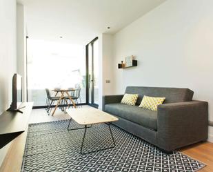 Sala d'estar de Apartament per a compartir en  Barcelona Capital amb Terrassa