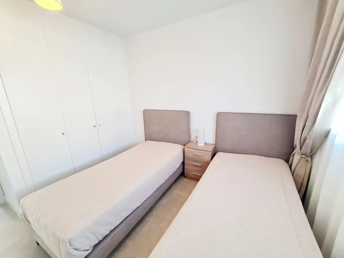 Bedroom of Detached homes for rent in Mijas  with Air Conditioner, Private garden and Swimming Pool