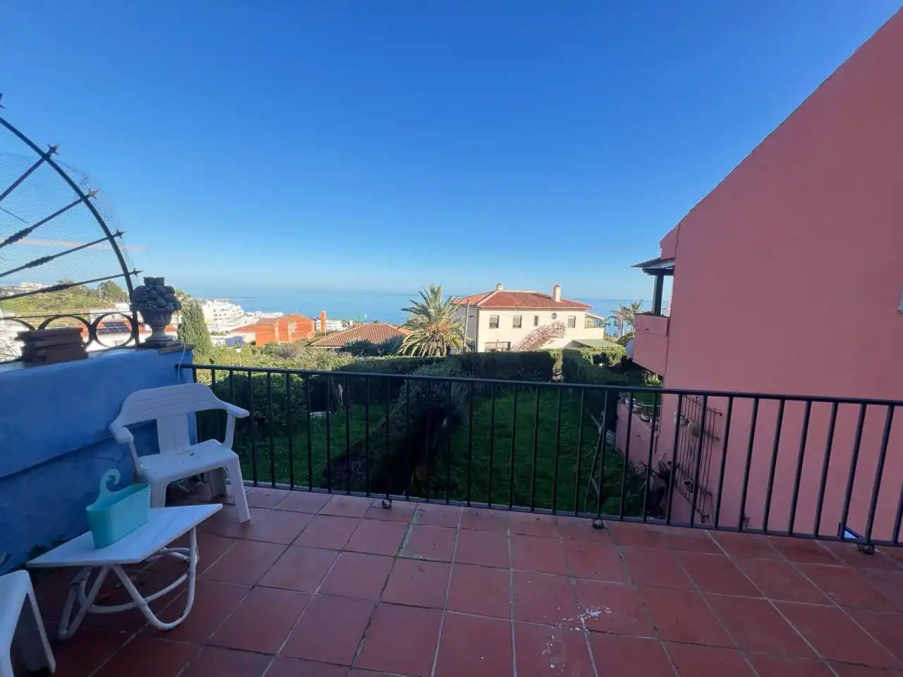 Jardí de Casa adosada en venda en Estepona amb Jardí privat, Terrassa i Moblat