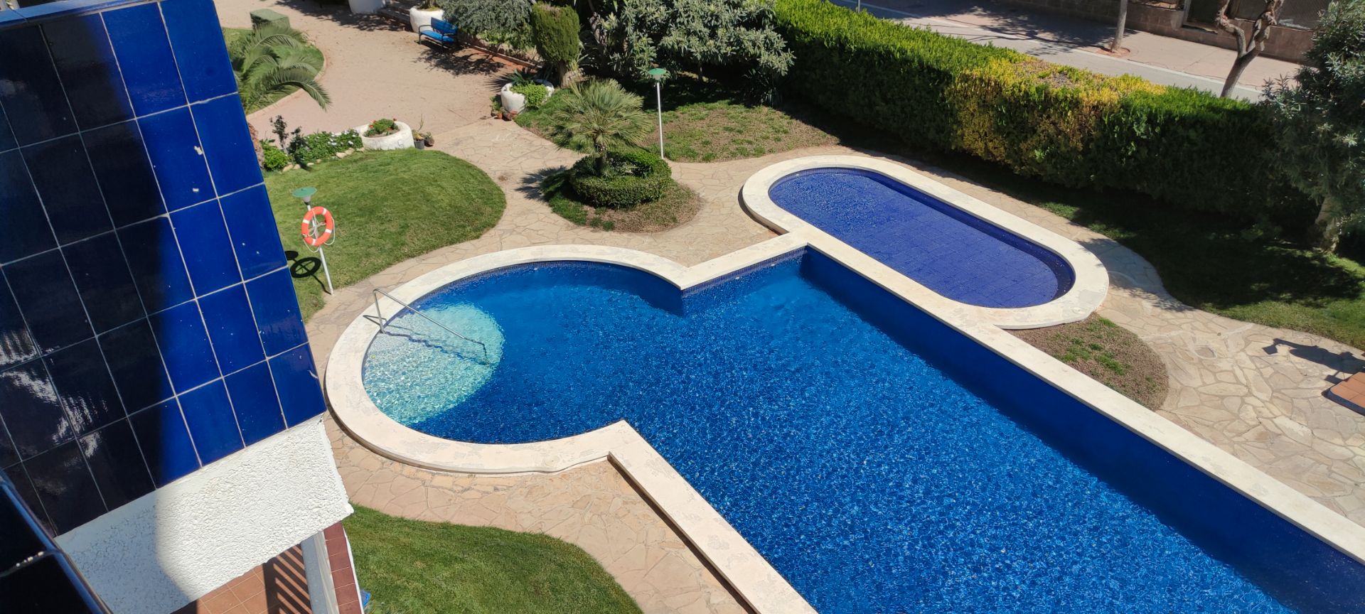 Piscina de Apartamento de alquiler en Roda de Berà con Calefacción, Amueblado y Horno