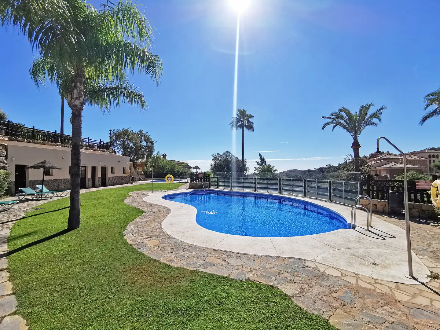 Piscina de Apartamento en venta en Ojén con Aire acondicionado, Terraza y Trastero