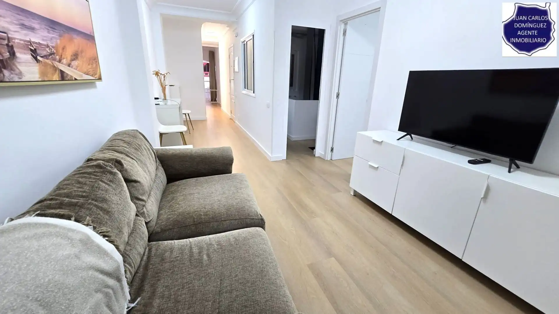 Sala d'estar de Apartament de lloguer en Las Palmas de Gran Canaria amb Terrassa