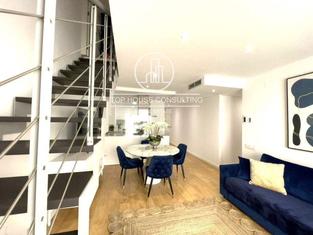 Living room of Duplex for sale in Arenys de Mar  with Air Conditioner, Heating and Terrace