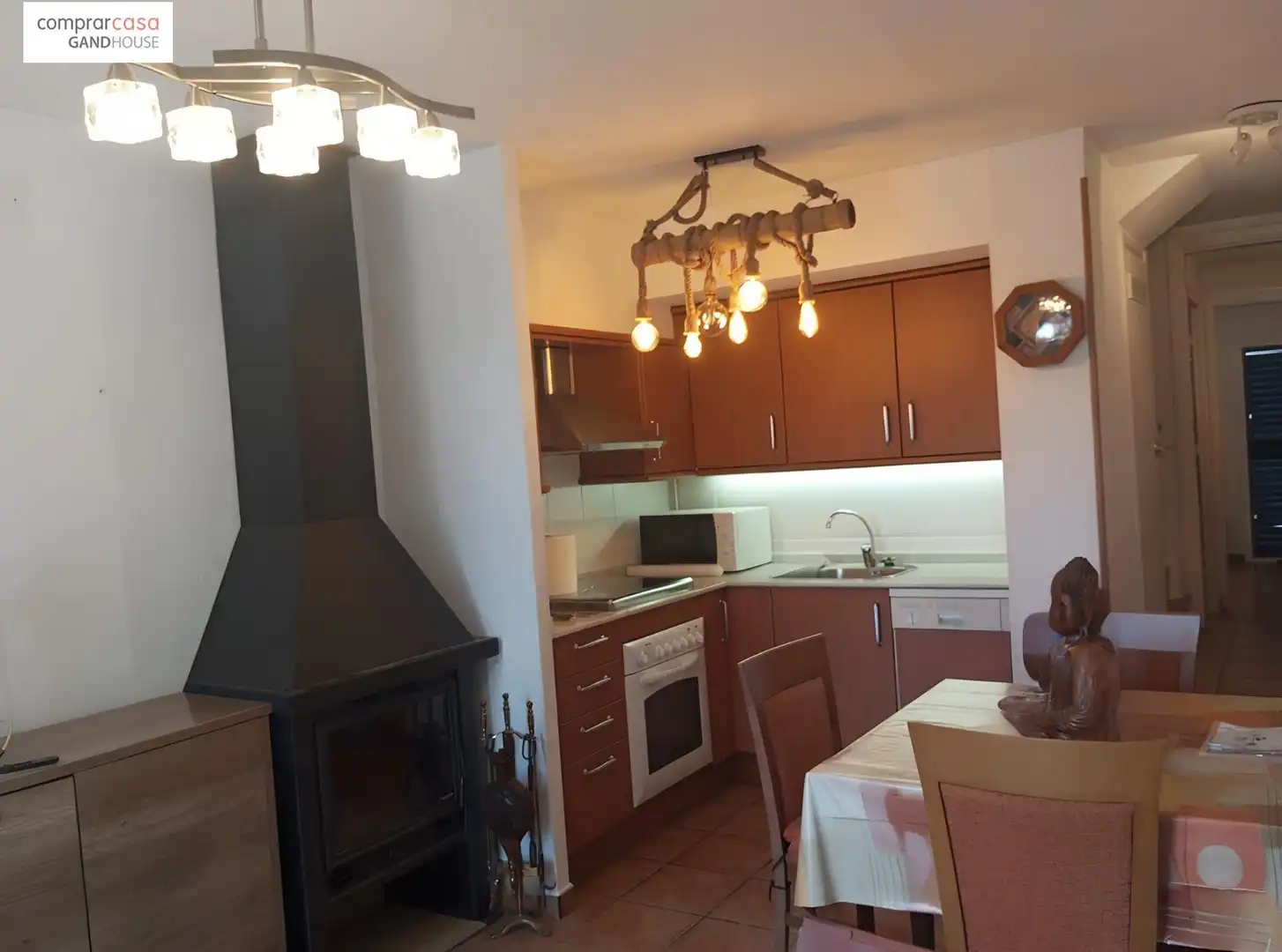 Cocina de Casa adosada en venta en Can Massuet del Far