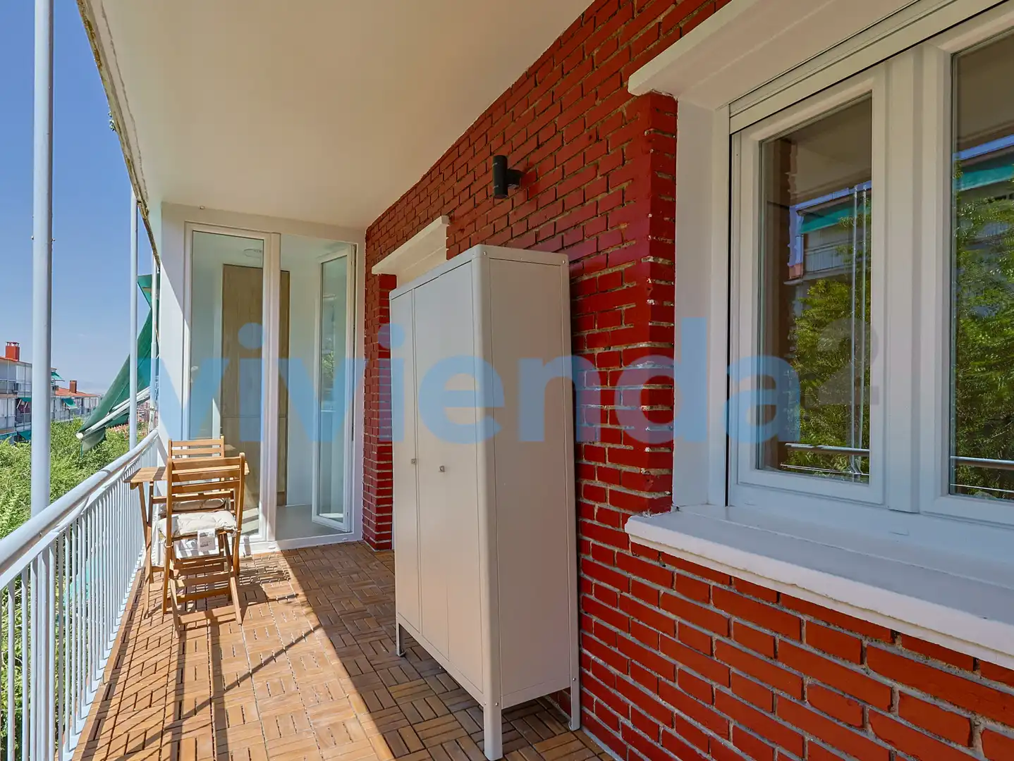 Terraza de Piso de alquiler en Madrid con Aire acondicionado, Calefacción y Terraza