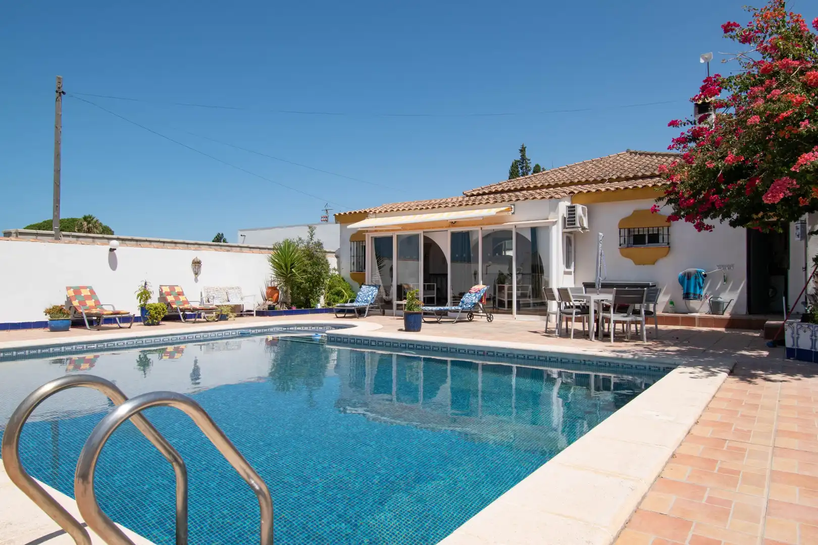 Piscina de Casa o xalet en venda en Chiclana de la Frontera