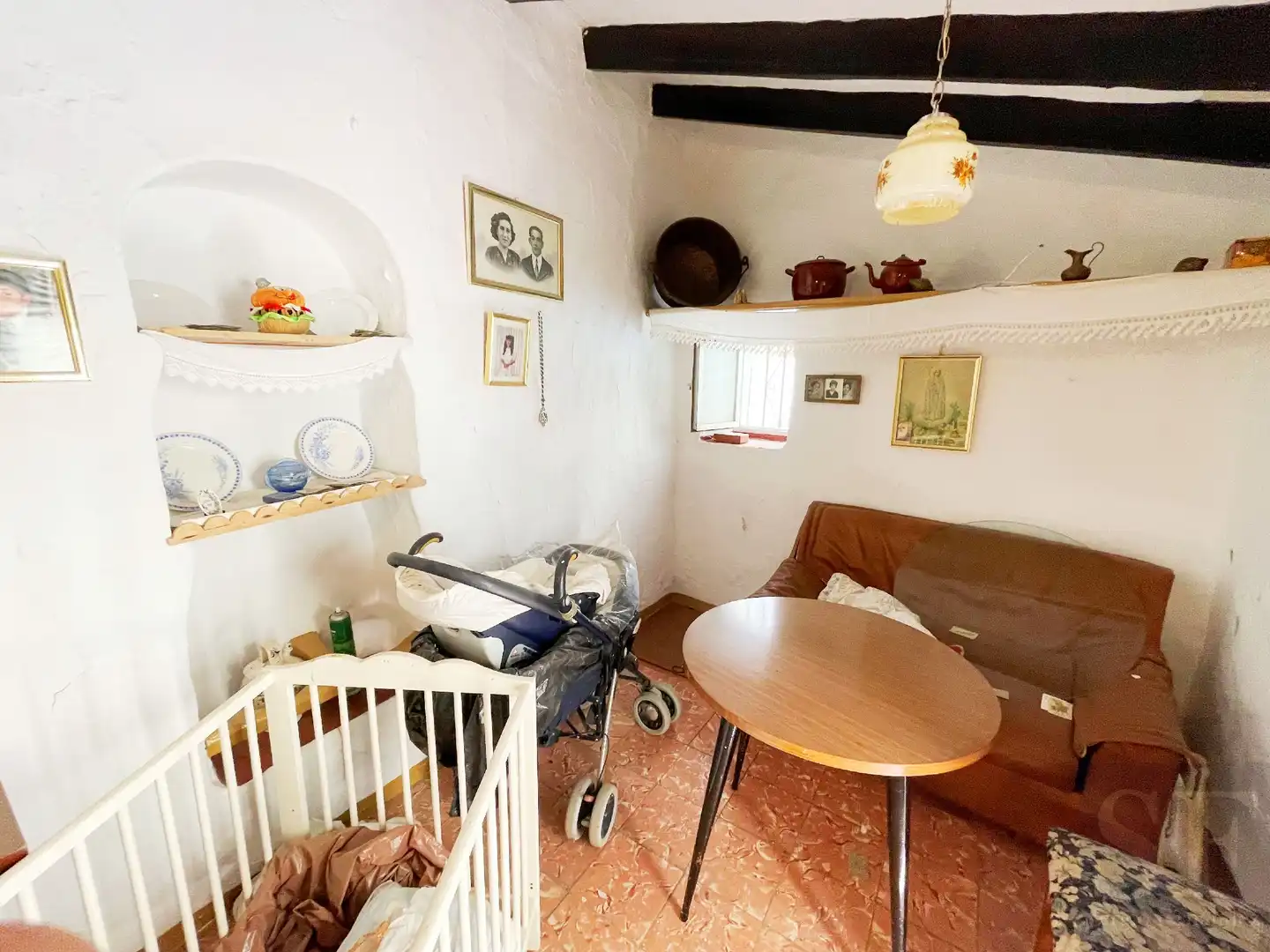 Sala de estar de Casa adosada en venta en Sedella