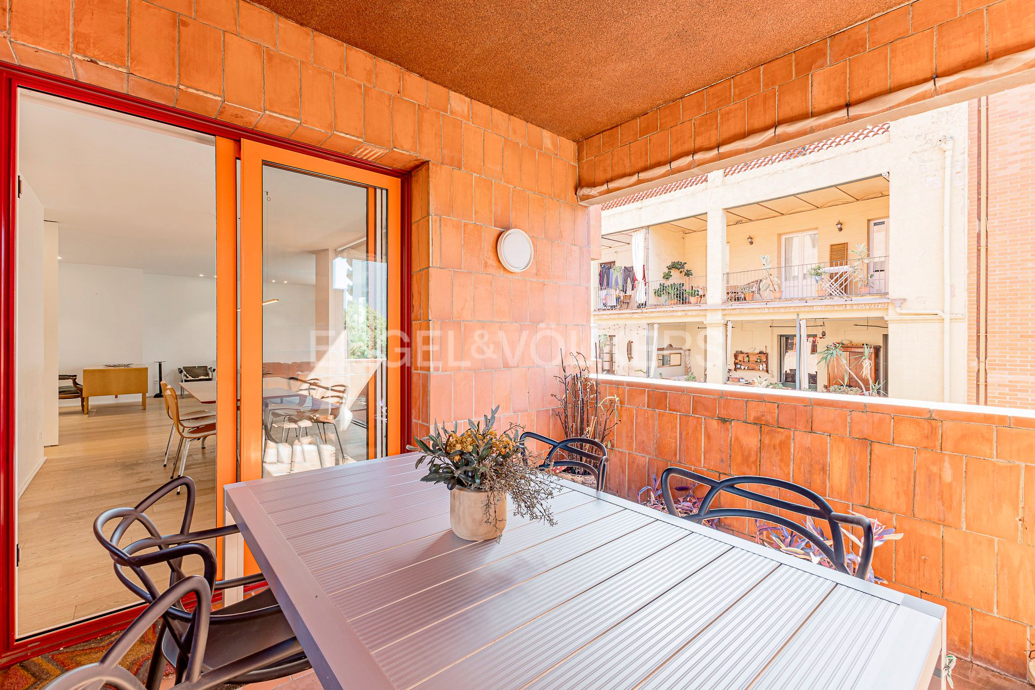 Terrassa de Apartament de lloguer en  Barcelona Capital amb Aire condicionat, Calefacció i Parquet