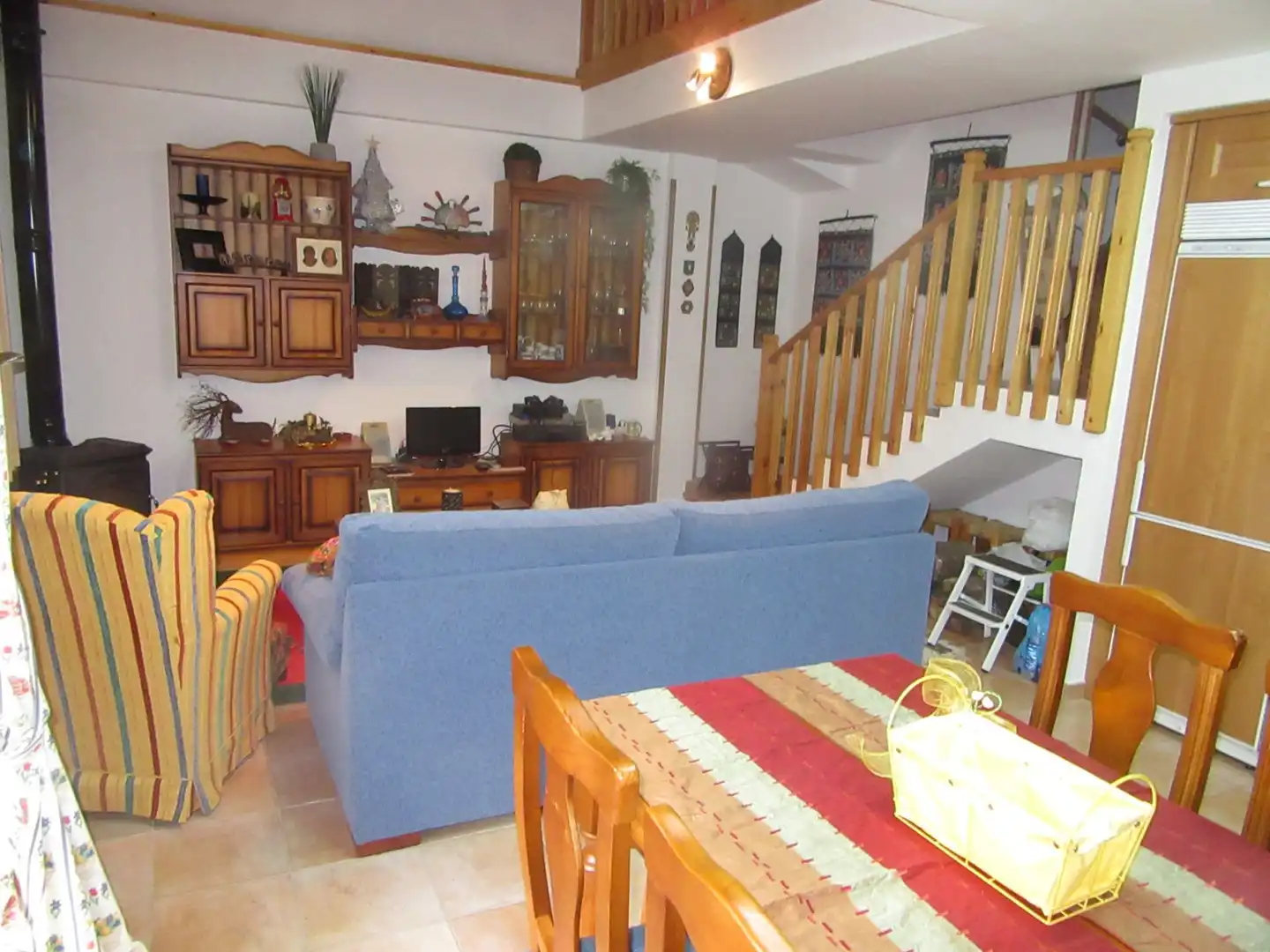 Sala d'estar de Casa o xalet en venda en Villanúa amb Calefacció, Jardí privat i Traster