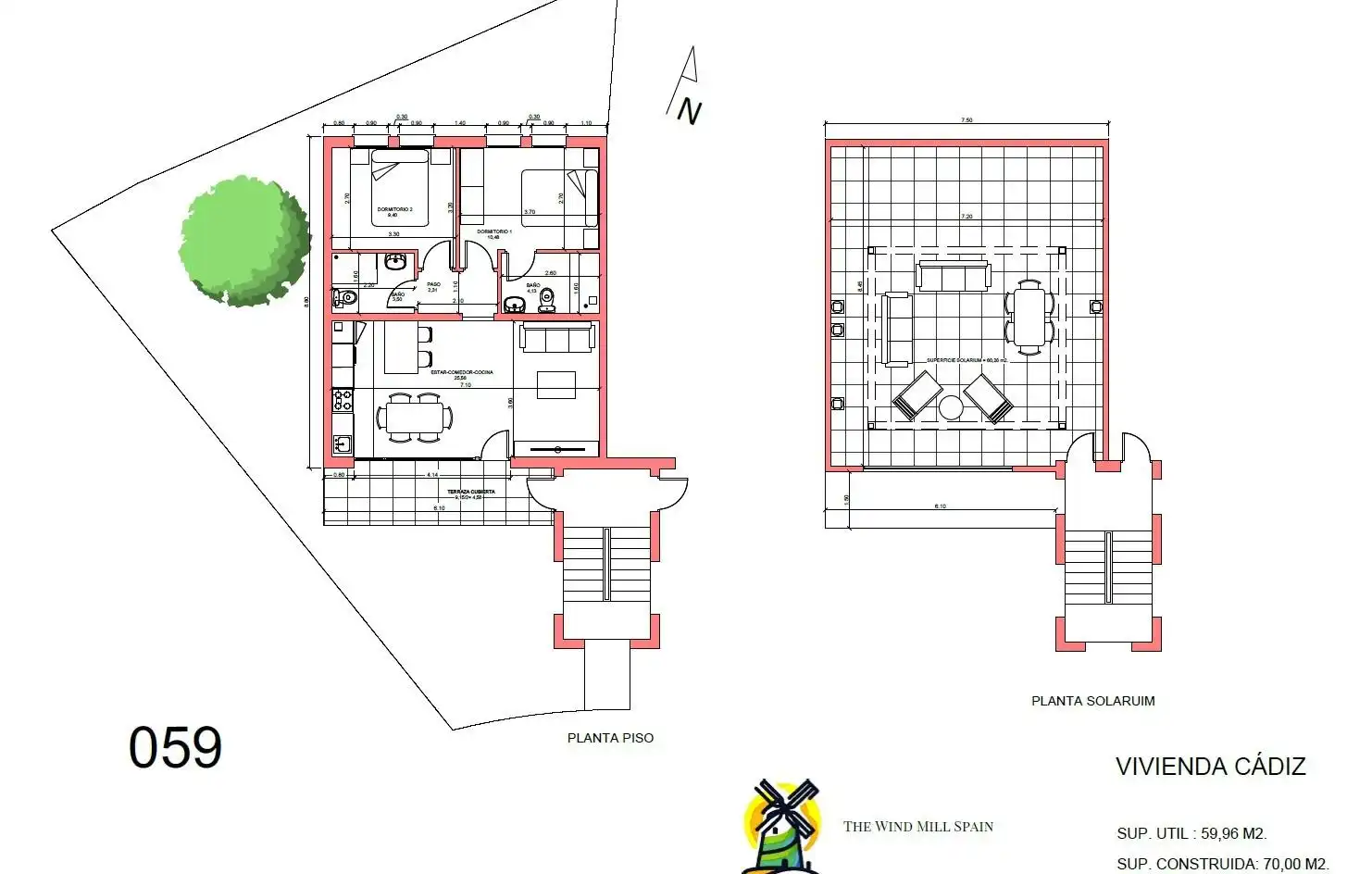 Ático en venta en Fuente Álamo de Murcia con Terraza y Piscina comunitaria