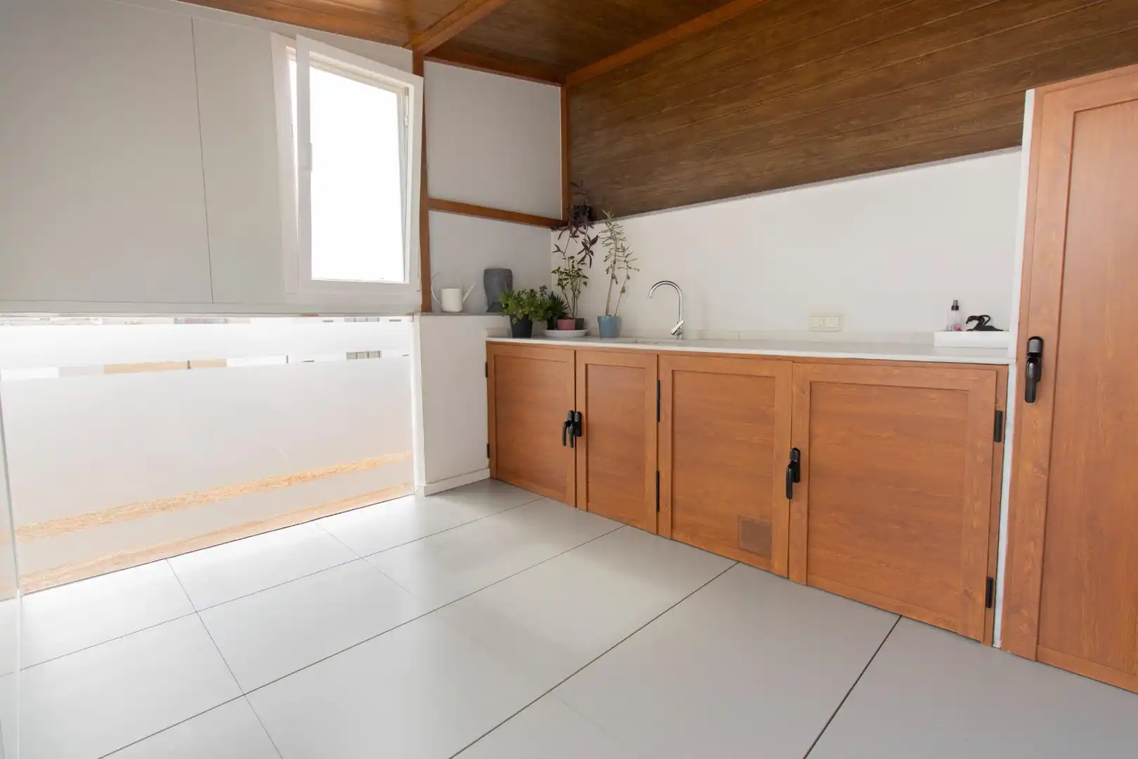 Kitchen of Attic for sale in Rafelbuñol / Rafelbunyol  with Air Conditioner, Terrace and Storage room