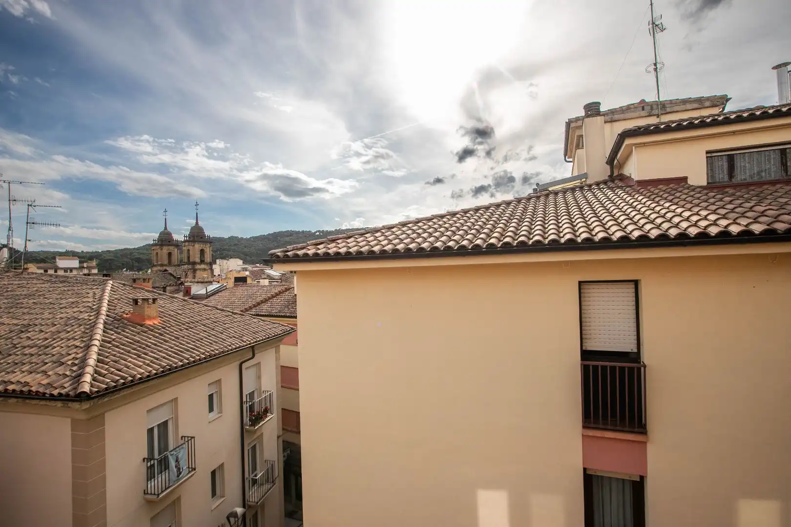 Terrasse von Wohnung zum Verkauf in Estella / Lizarra mit Heizung, Terrasse und Möbliert