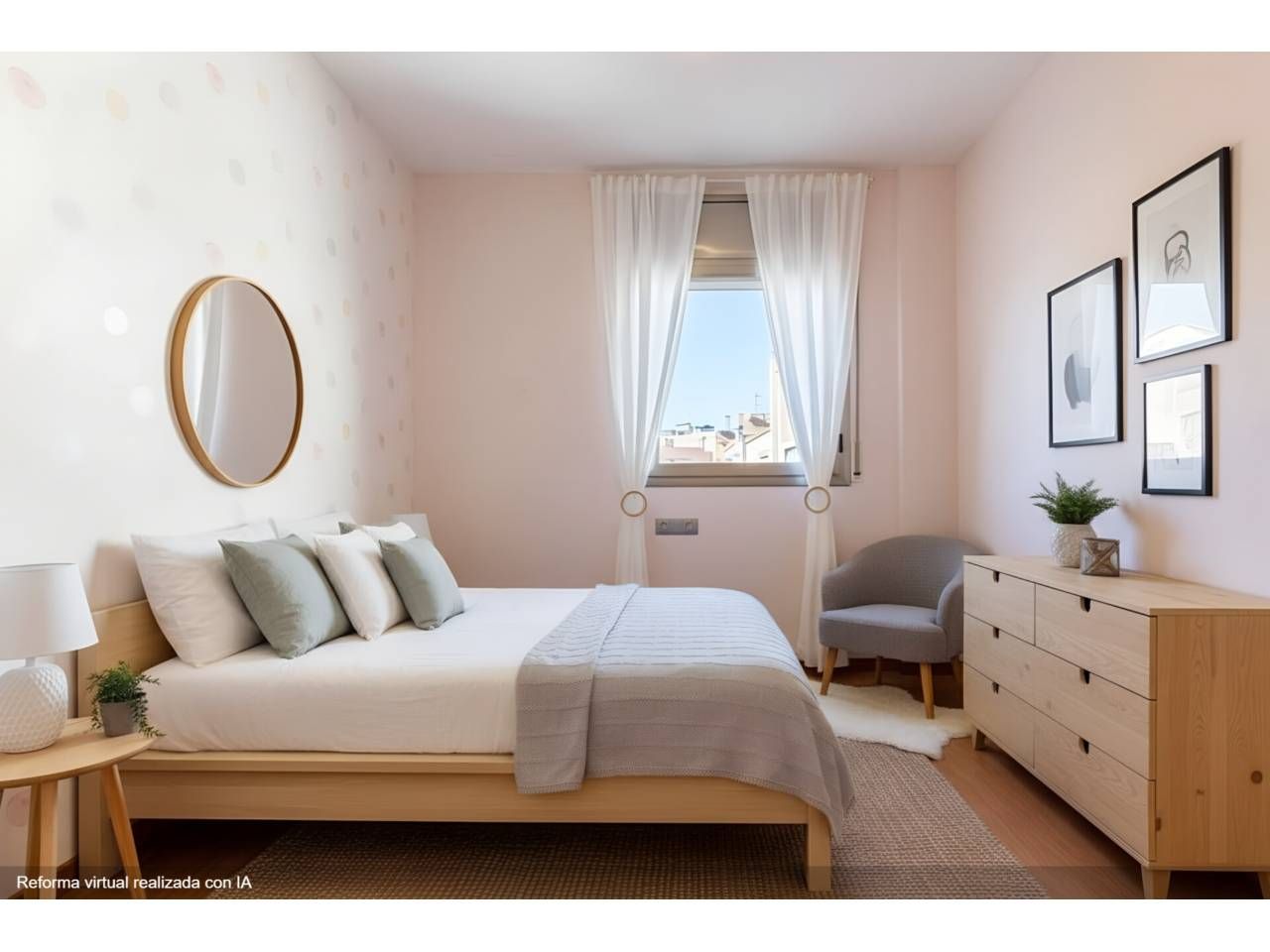 Bedroom of Flat for sale in  Tarragona Capital  with Air Conditioner, Parquet flooring and Terrace