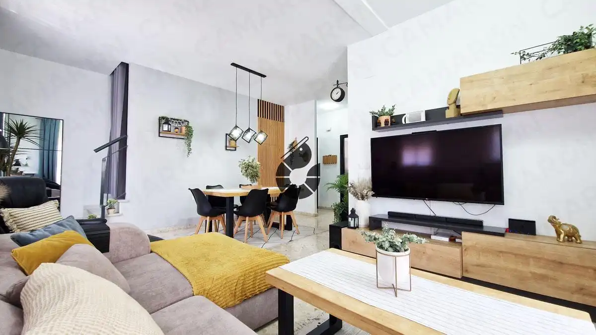 Sala de estar de Piso en venta en Coria del Río con Aire acondicionado, Terraza y Balcón