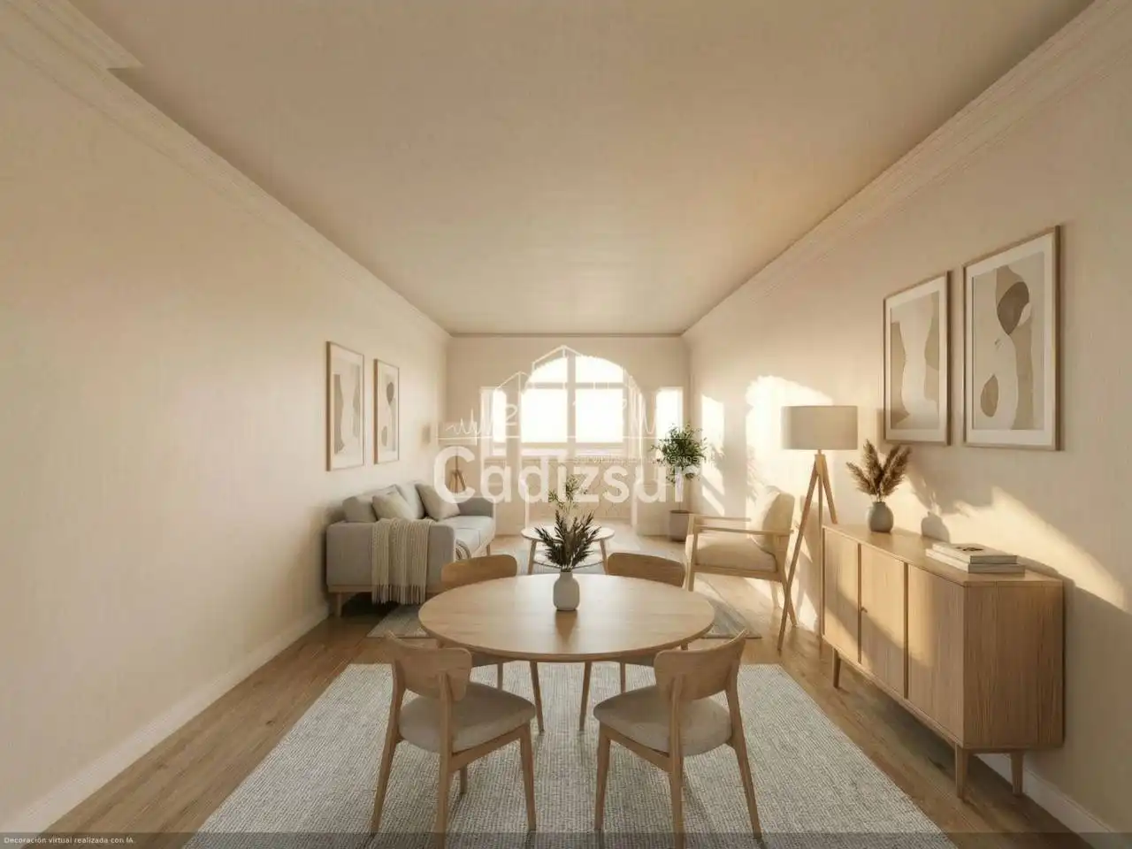 Sala de estar de Piso en venta en Cádiz con Terraza