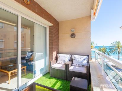 Balcony of Flat for sale in Calafell  with Air Conditioner, Heating and Private garden