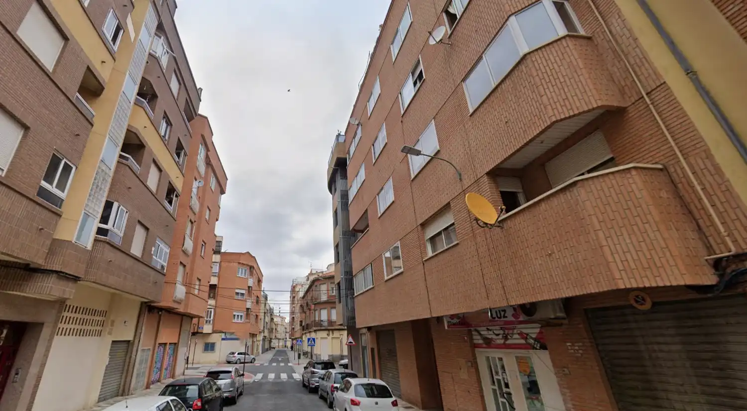 Vista exterior de Pis en venda en Albacete