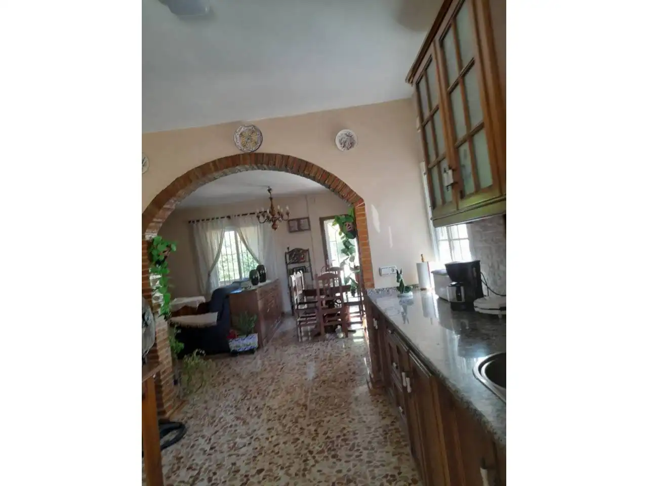 Cocina de Casa o chalet en venta en Carmona con Jardín privado, Terraza y Piscina