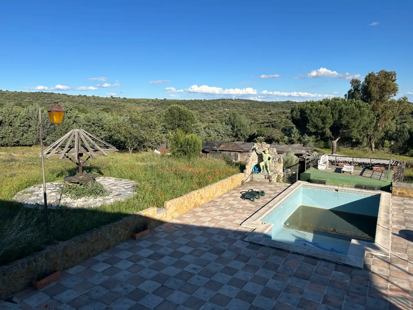 Jardín de Finca rústica en venta en Navas del Rey con Calefacción, Jardín privado y Terraza