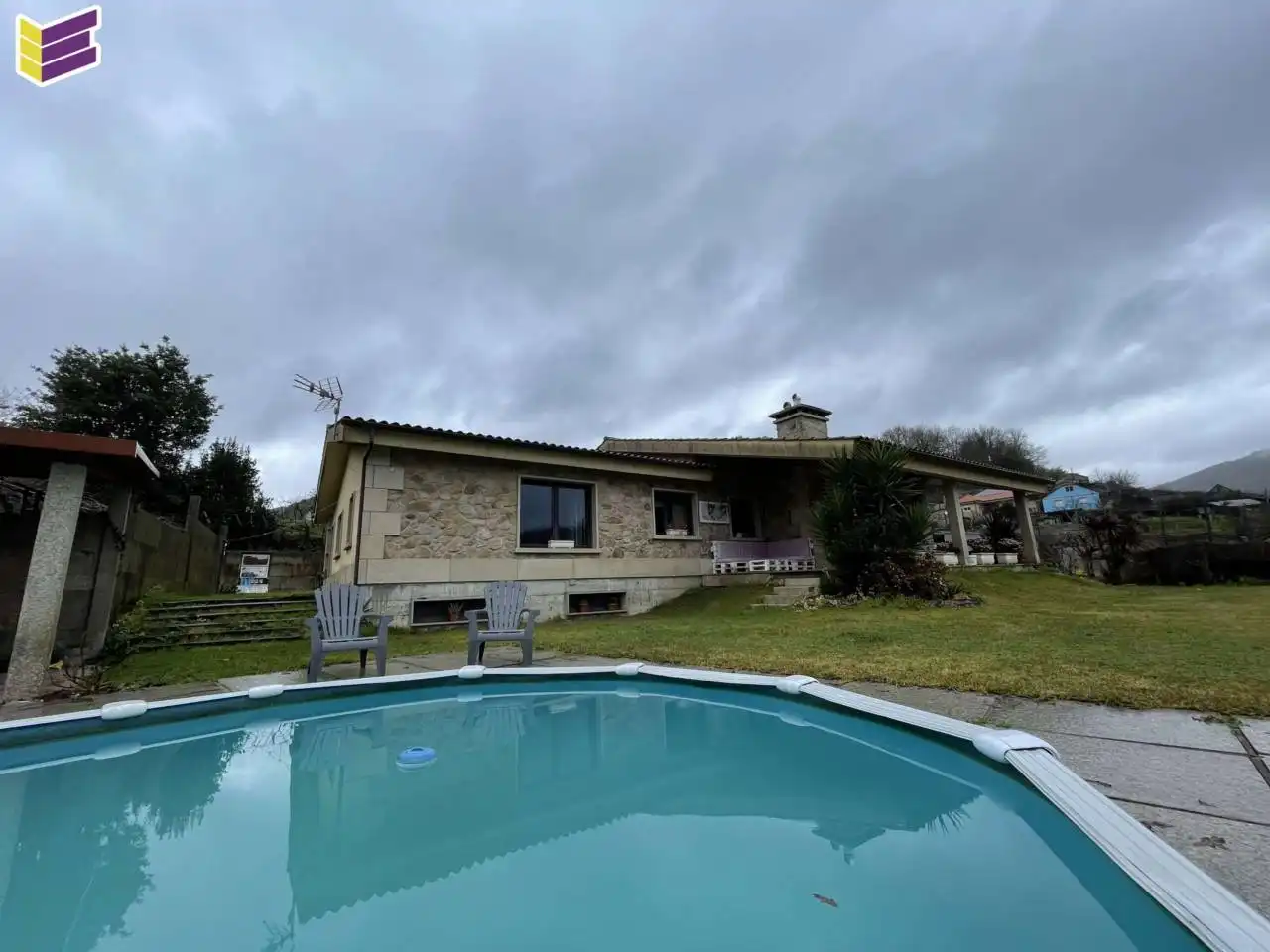 Piscina de Casa o chalet en venta en Salceda de Caselas con Calefacción, Terraza y Piscina