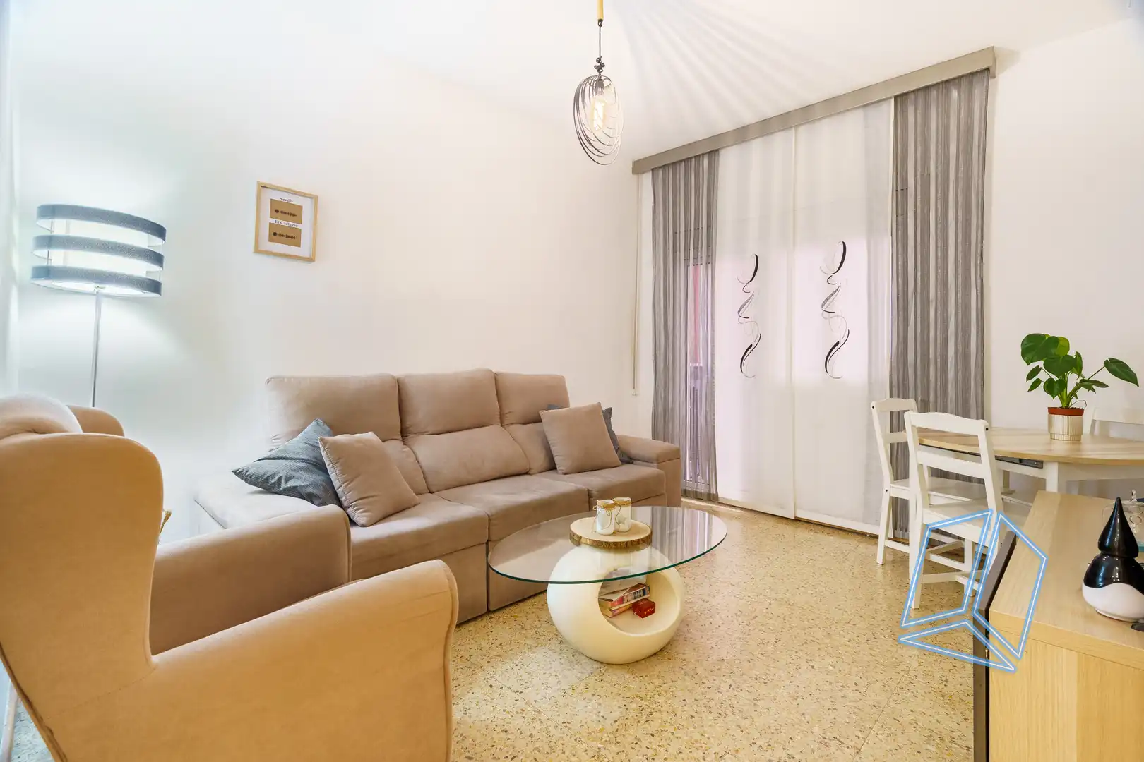 Sala de estar de Piso en venta en Gavà con Balcón