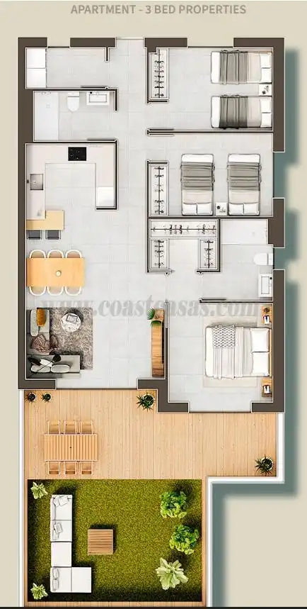 Mini appartamento con piscina in vendita a Gran Alacant, imagen 25