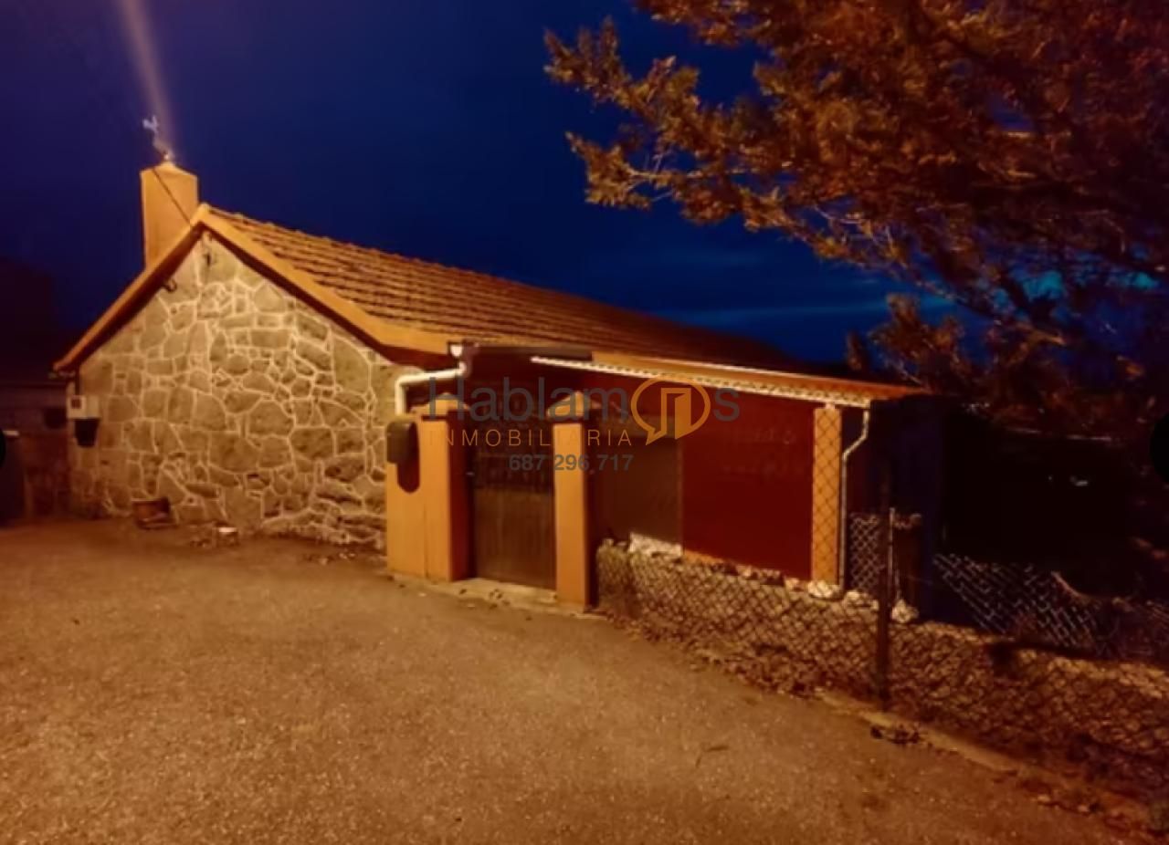 Vista exterior de Casa o chalet en venta en A Lama   con Calefacción, Jardín privado y Terraza