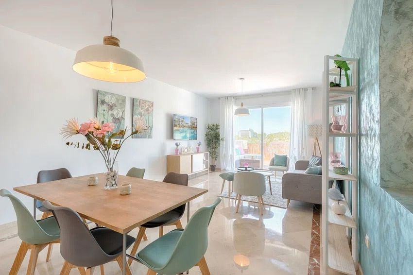 Dining room of Attic for sale in Estepona  with Air Conditioner, Terrace and Storage room