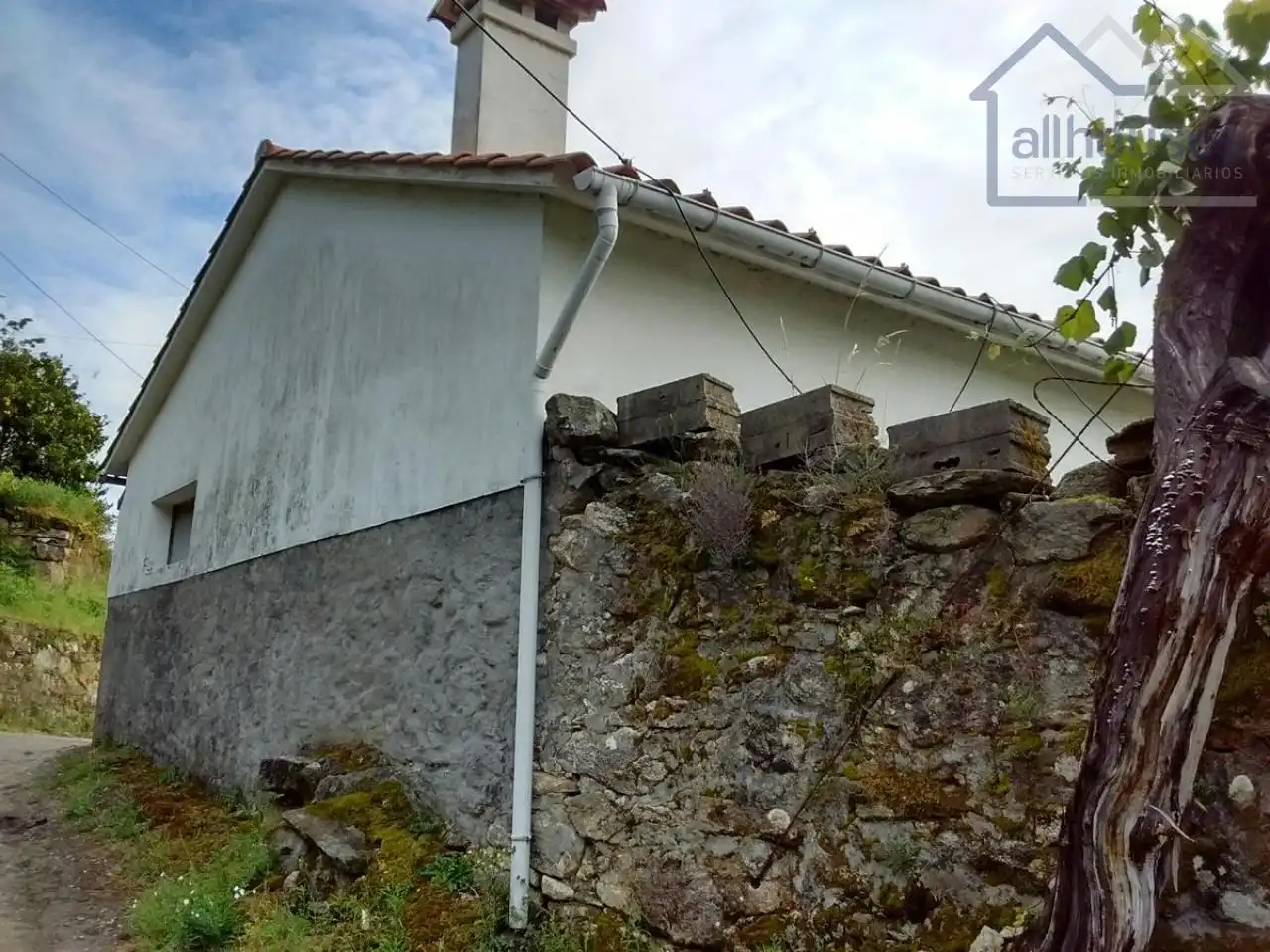 Vista exterior de Finca rústica en venta en Oia con Calefacción, Jardín privado y Terraza
