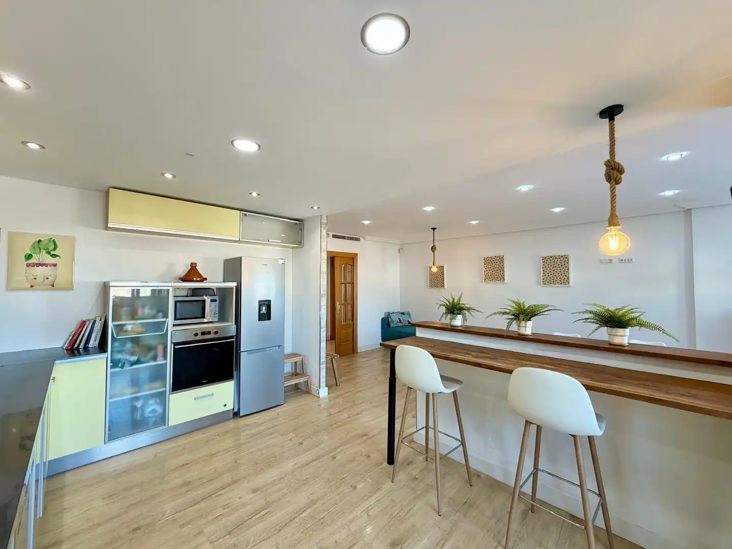 Cocina de Piso en venta en Roquetas de Mar con Aire acondicionado, Terraza y Amueblado