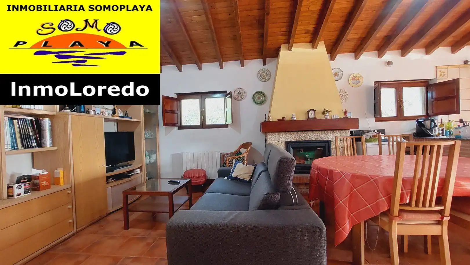 Sala de estar de Casa o chalet en venta en Ribamontán al Monte con Calefacción y Jardín privado