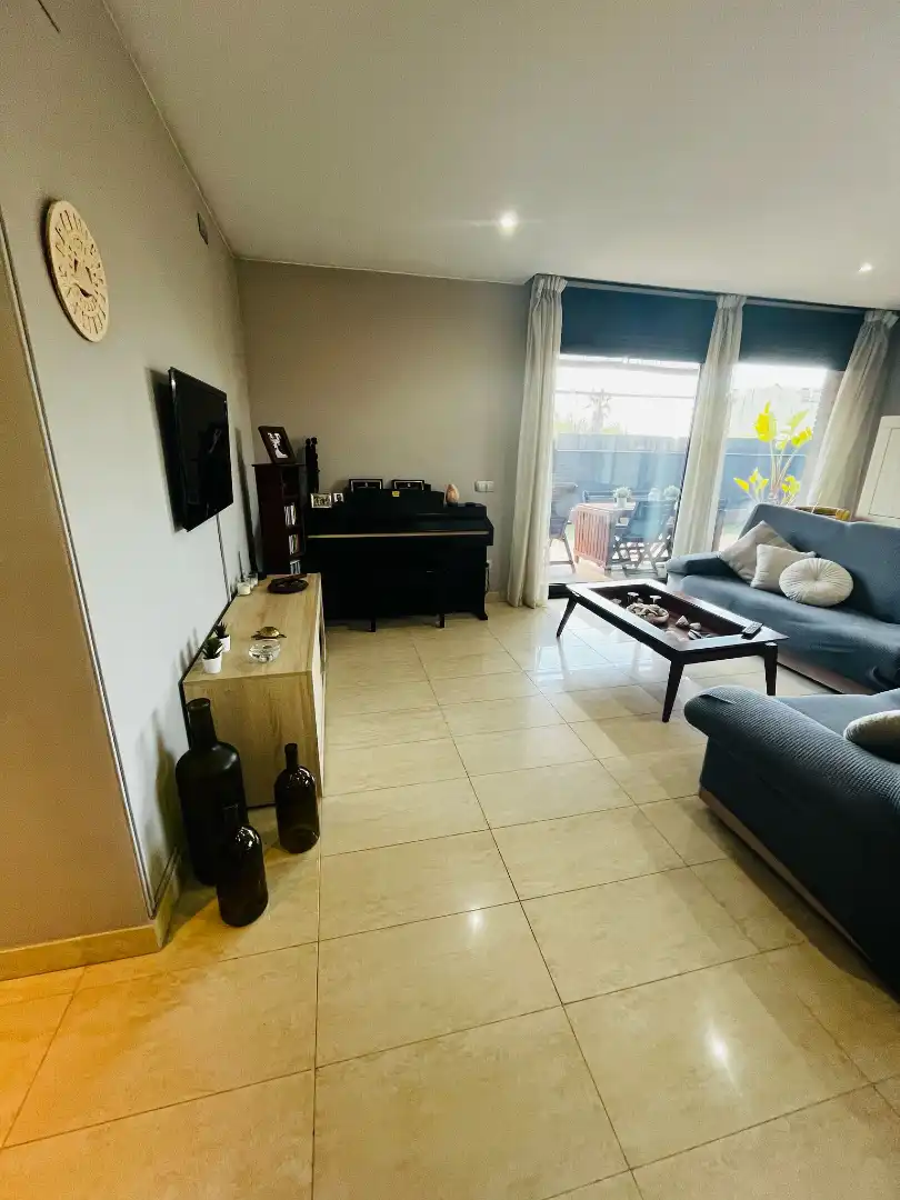 Sala d'estar de Casa o xalet en venda en Piera amb Aire condicionat, Calefacció i Jardí privat