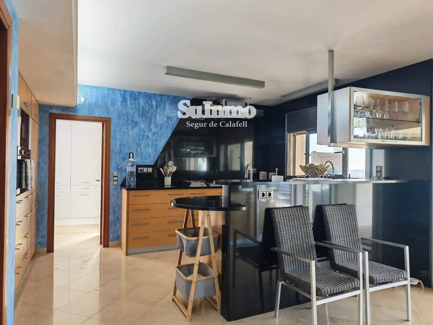 Cocina de Casa o chalet en venta en Calafell con Aire acondicionado, Calefacción y Jardín privado