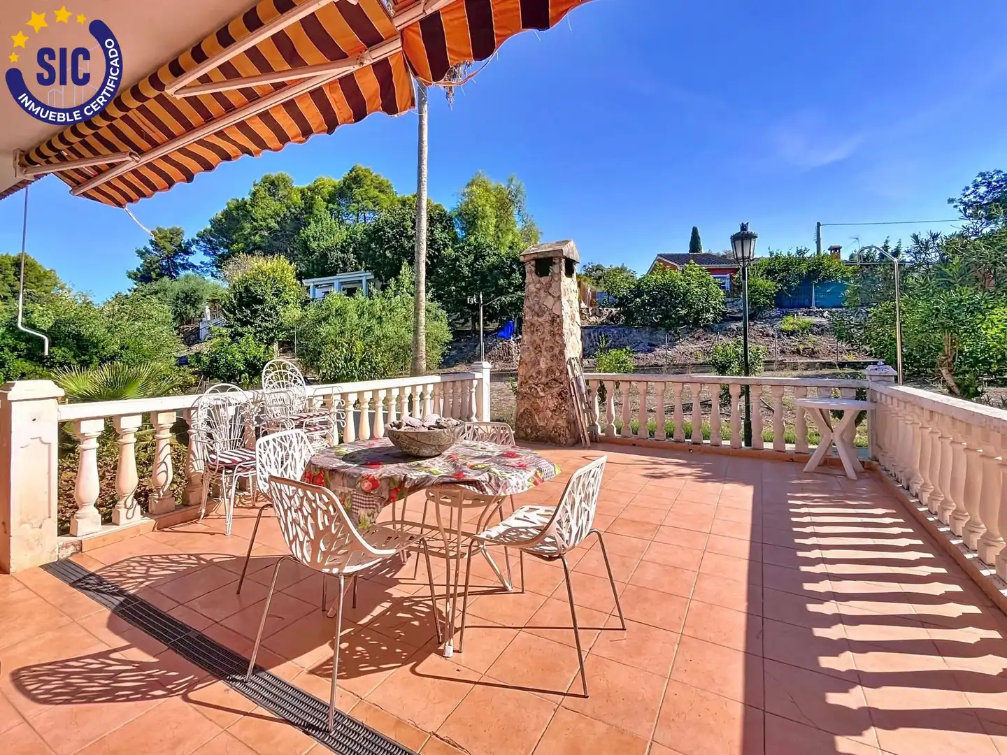 Terrassa de Casa o xalet en venda en Xàtiva amb Aire condicionat, Calefacció i Jardí privat