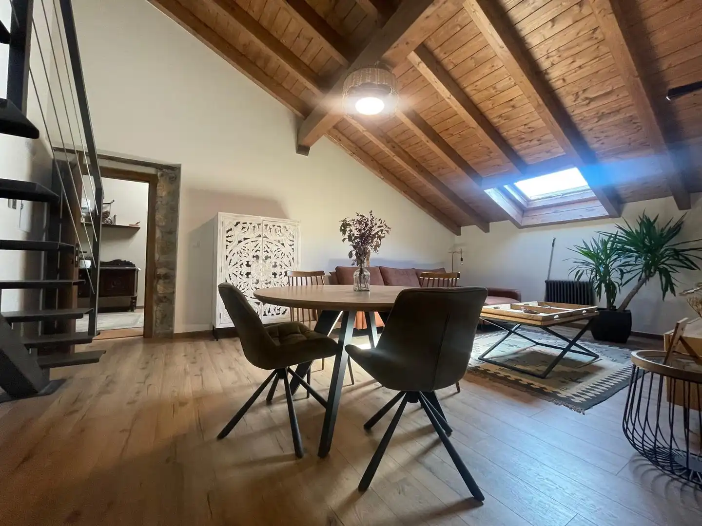Comedor de Finca rústica en venta en Lekeitio con Aire acondicionado, Jardín privado y Parquet