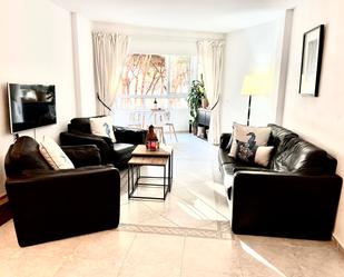 Living room of Flat for sale in Mijas  with Terrace, Furnished and Community pool