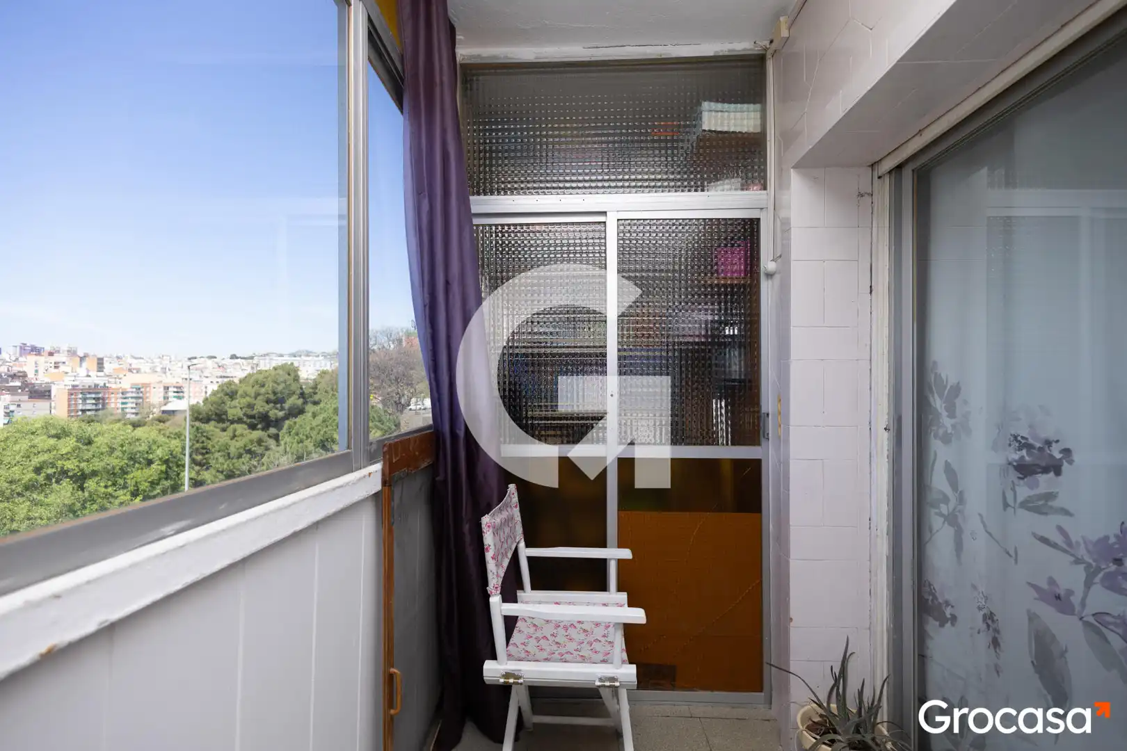 Terraza de Piso en venta en L'Hospitalet de Llobregat con Aire acondicionado, Amueblado y Horno