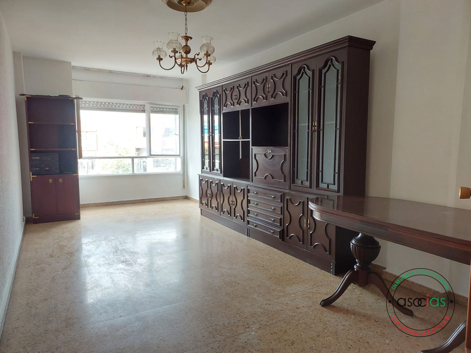 Living room of Flat for sale in Gijón   with Private garden and Furnished