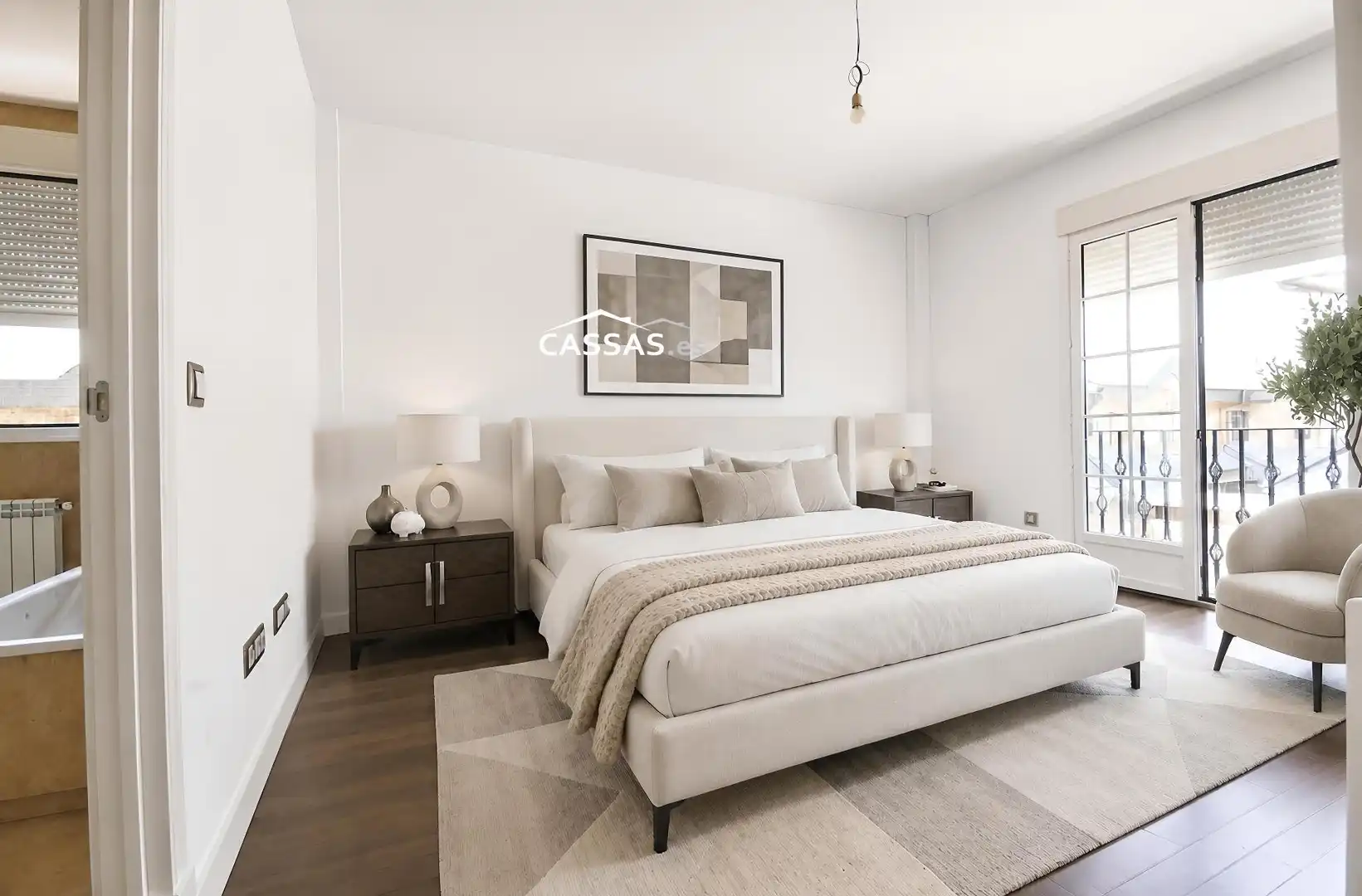 Bedroom of Detached homes for sale in Torrejón de Ardoz  with Air Conditioner, Heating and Parquet flooring