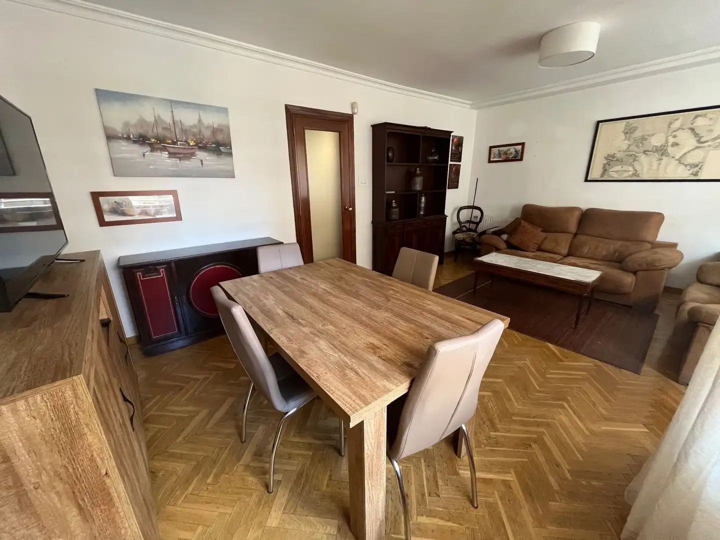 Esszimmer von Wohnung zur Miete in Alcoy / Alcoi mit Heizung, Terrasse und Möbliert