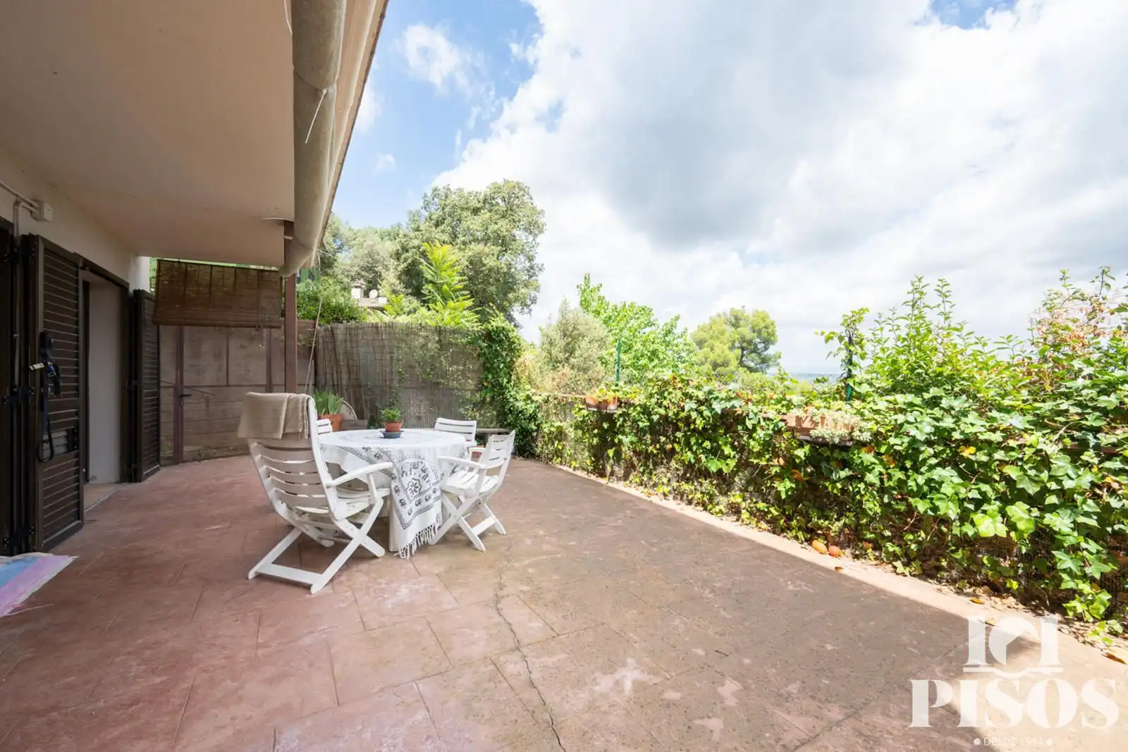 Terrassa de Casa o xalet en venda en Población de Arroyo amb Aire condicionat, Calefacció i Jardí privat