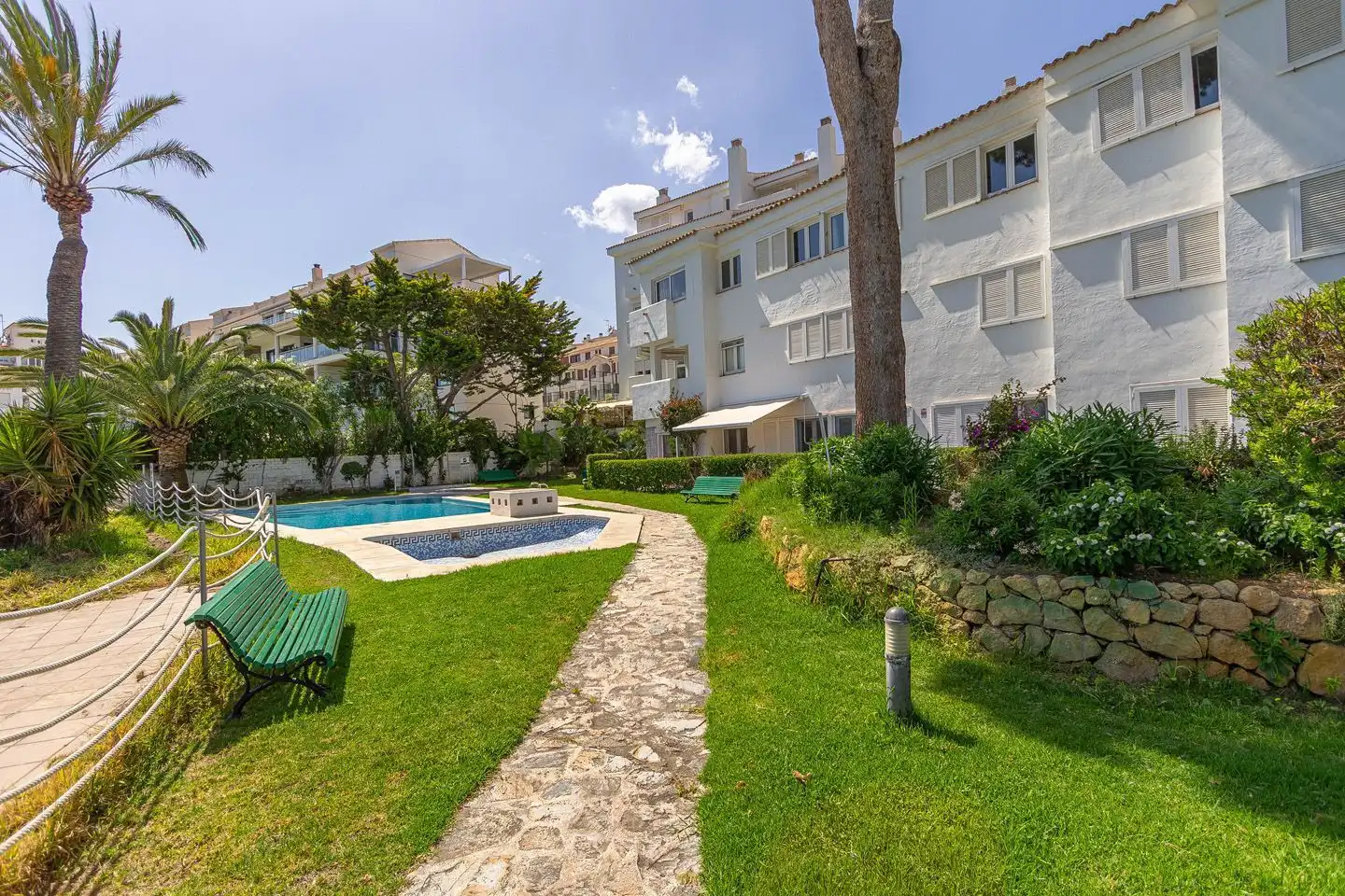 Jardí de Apartament de lloguer en Altea amb Aire condicionat, Jardí privat i Terrassa